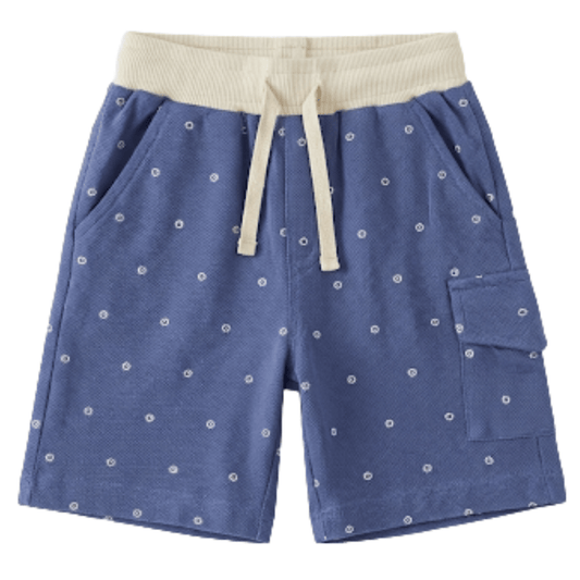 Unisex Voilet Polo Shorts