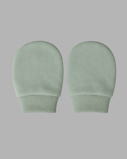 Sweet Dreams Green Sage Mittens & Booties Set
