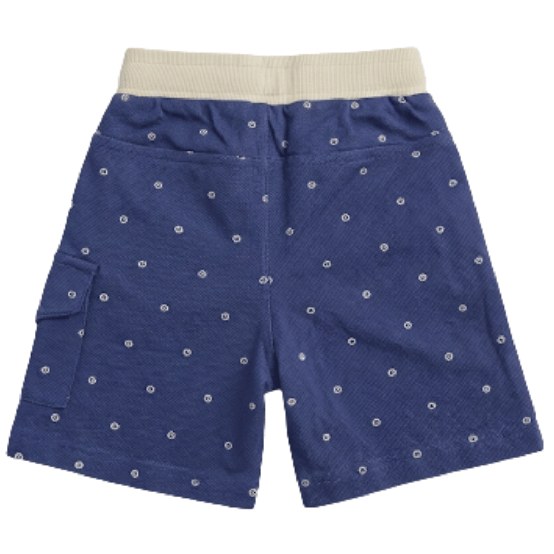 Unisex Voilet Polo Shorts