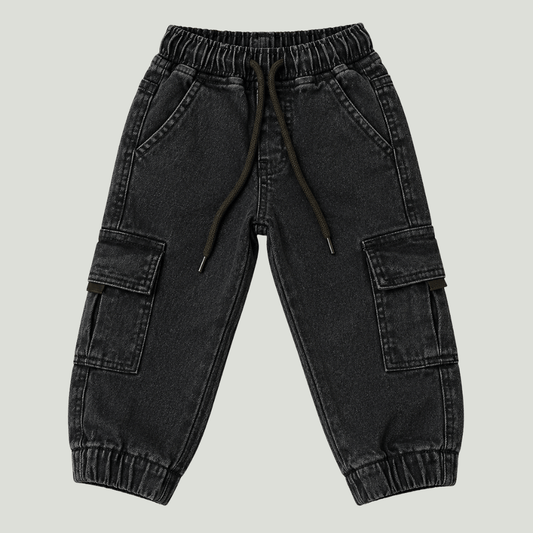 Durable Everyday Black Play Joggers