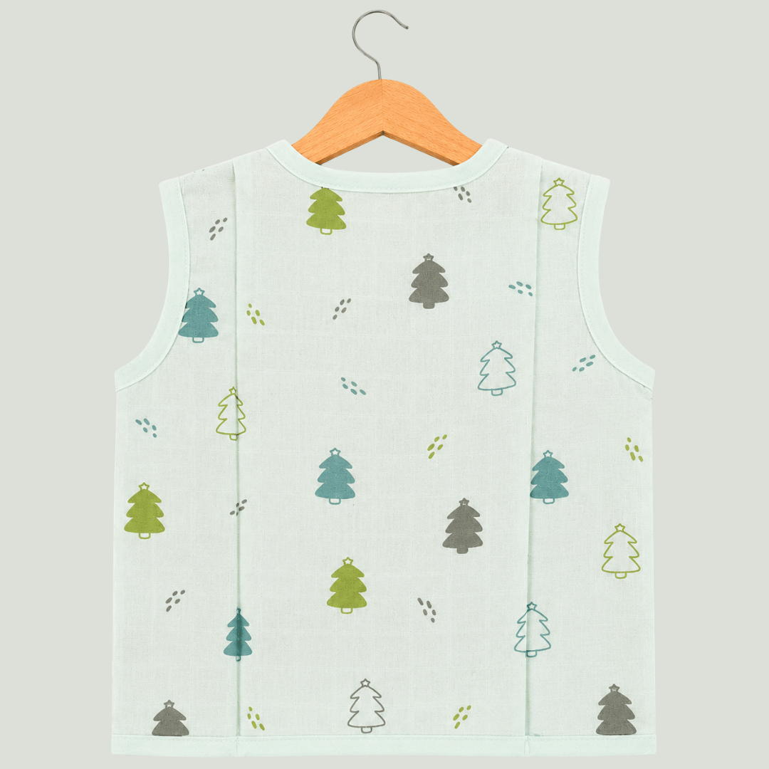 Unisex Soft Cotton Sleeveless Jhabla