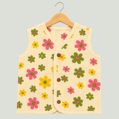 Unisex Soft Cotton Sleeveless Jhabla