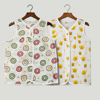 Summer Everyday Frocks - Front Open (Set of 2)