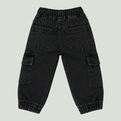 Classic Comfort Fit Kids Denim Jeans | Durable Everyday Play Joggers