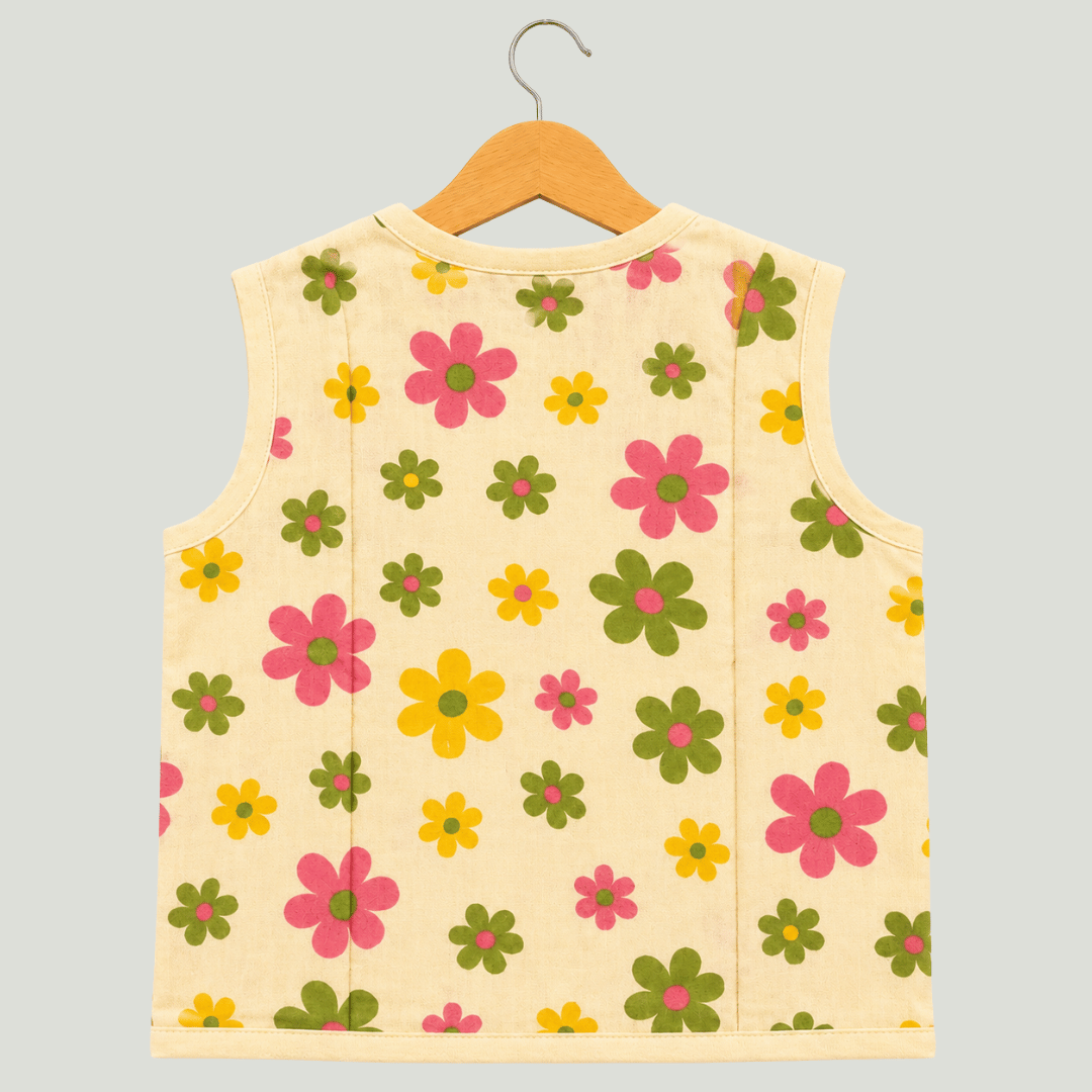 Unisex Soft Cotton Sleeveless Jhabla