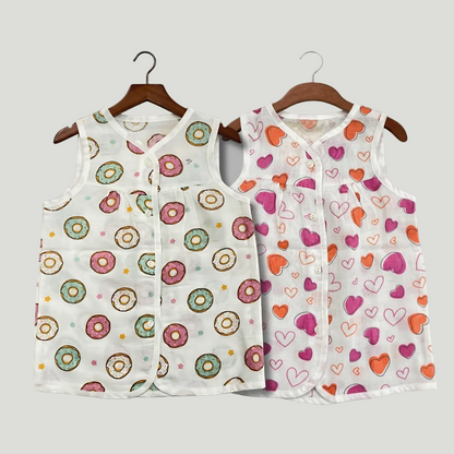 Summer Everyday Frocks - Front Open (Set of 2)