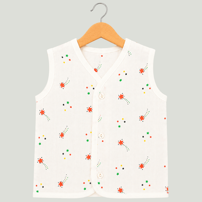 Unisex Soft Cotton Sleeveless Jhabla