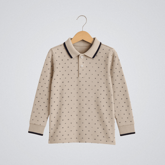 Sand Beige Tee | 100% Cotton