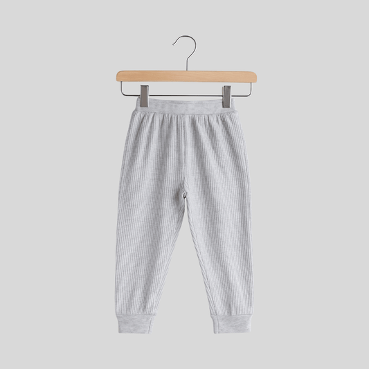Todlerry Baby Joggers | Melange| Soft & Breathable | 100% Cotton