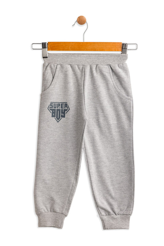 Melange Joggers for Kids | 100% Cotton