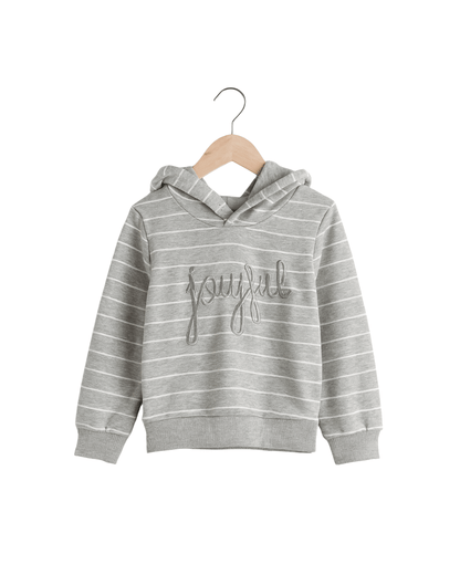 Grey Full Sleeve Hoodie for Kids 100% Cotton