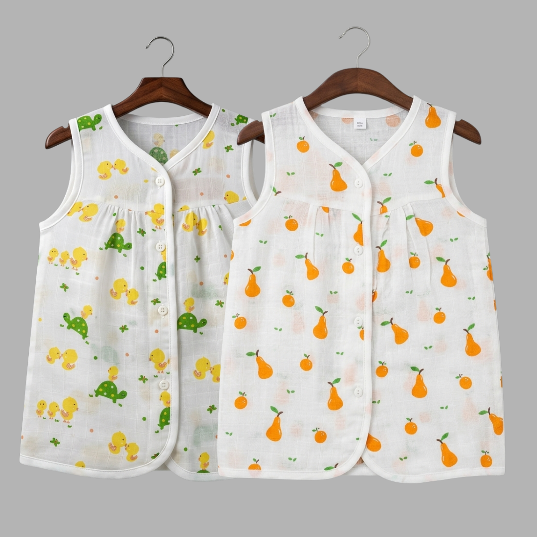 Summer Everyday Frocks - Front Open (Set of 2)