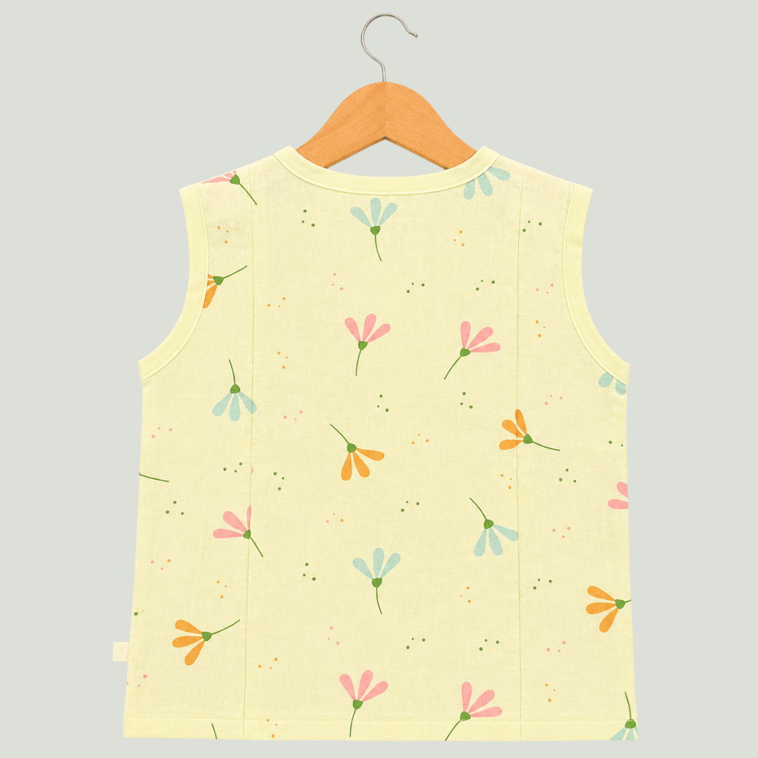 Unisex Soft Cotton Sleeveless Jhabla
