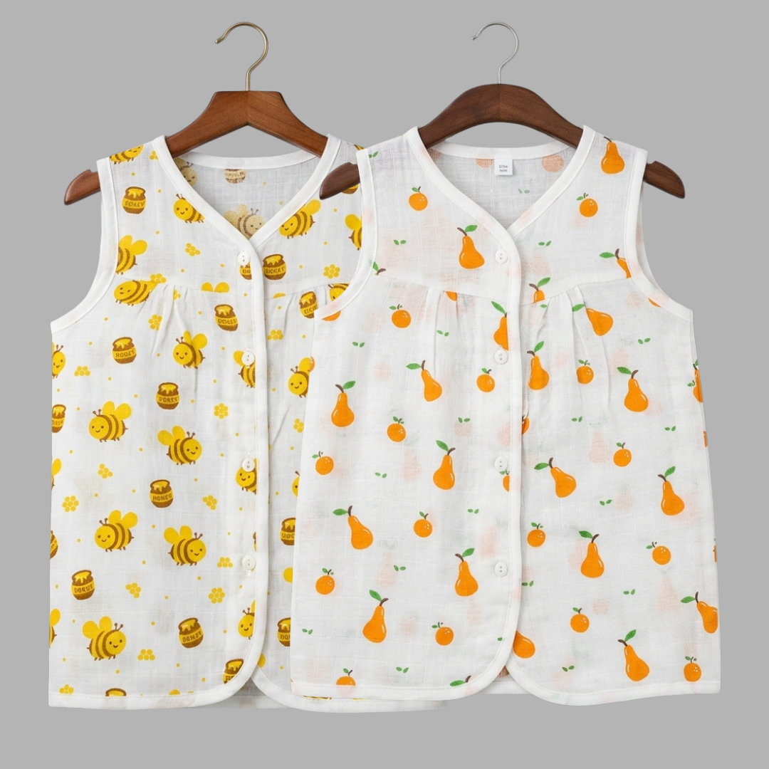Summer Everyday Frocks - Front Open (Set of 2)
