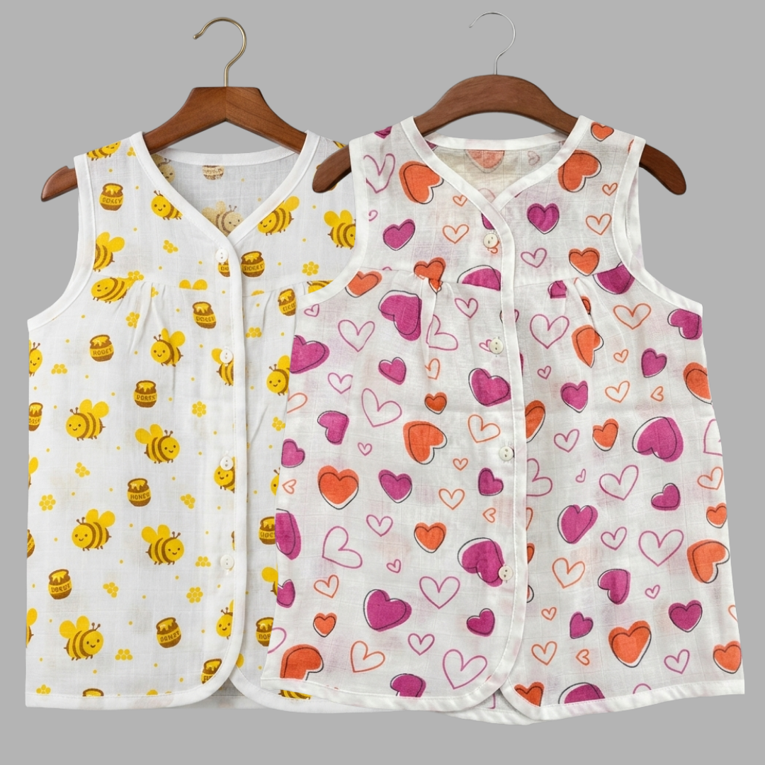 Summer Everyday Frocks - Front Open (Set of 2)