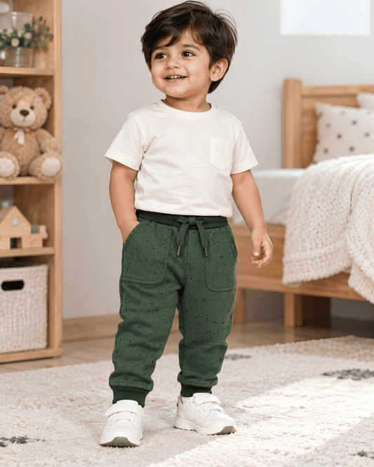 Todlerry Unisex Toddler Fleece Drawstring Joggers