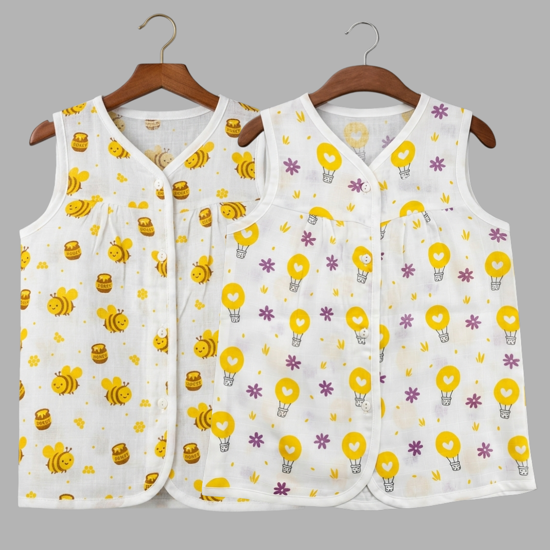Summer Everyday Frocks - Front Open (Set of 2)