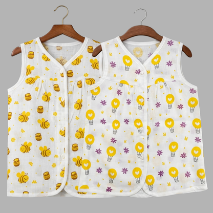 Summer Everyday Frocks - Front Open (Set of 2)