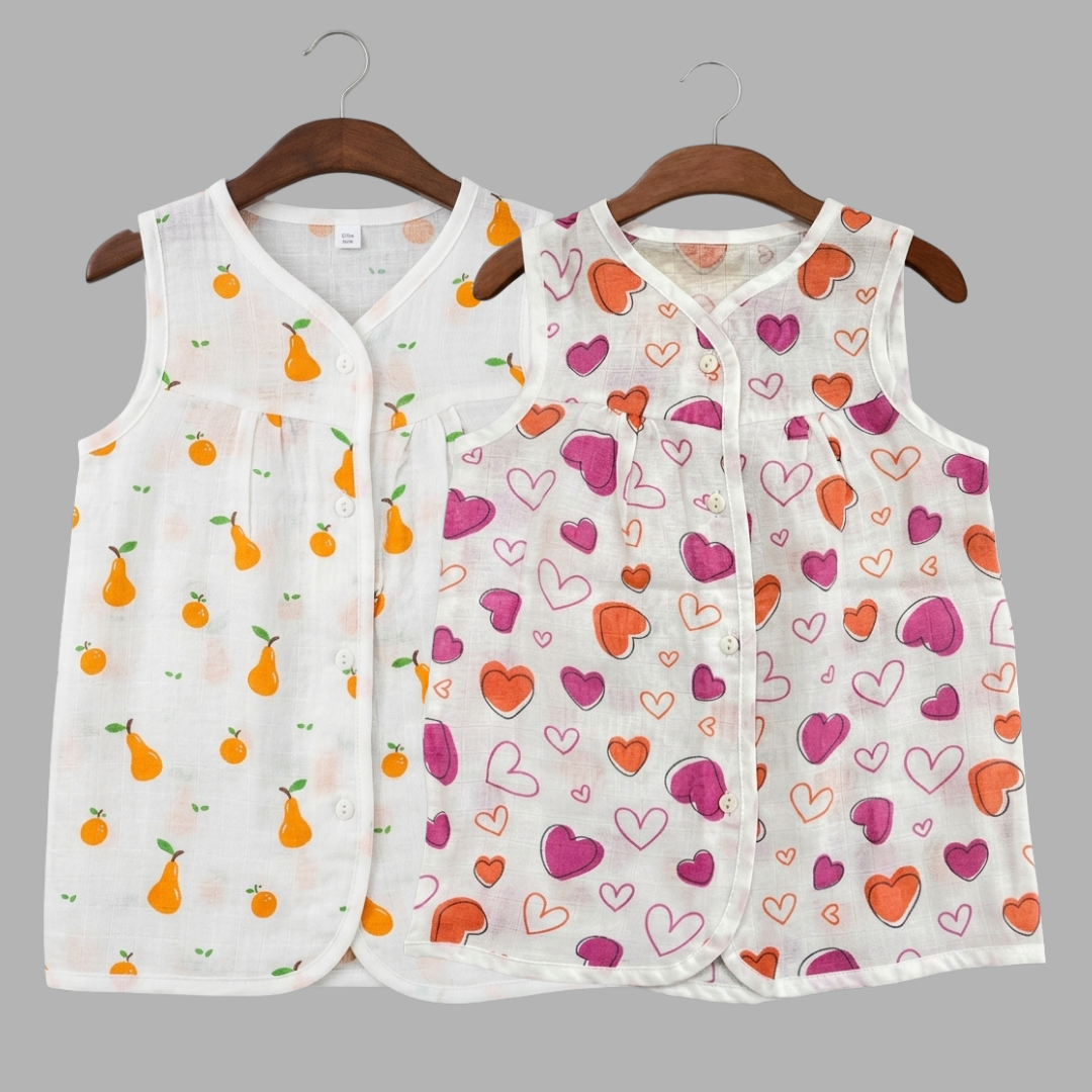 Summer Everyday Frocks - Front Open (Set of 2)