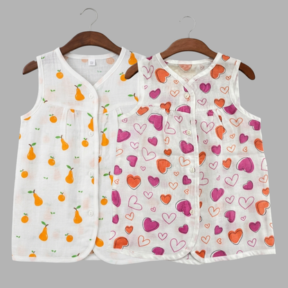 Summer Everyday Frocks - Front Open (Set of 2)