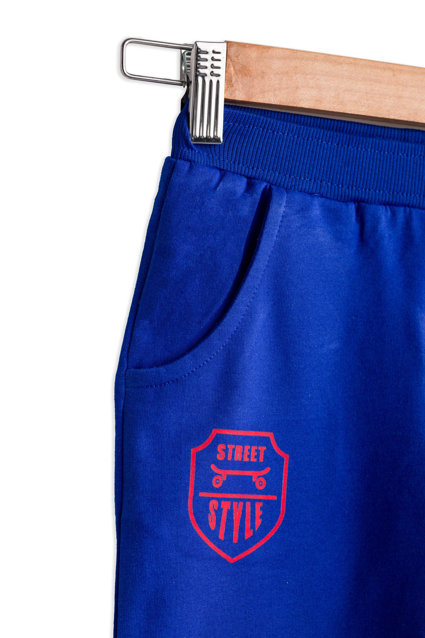 Todlerry Baby Joggers | Royal Blue  | Soft & Breathable | 100% Cotton