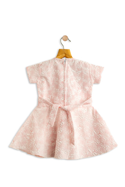 Todlerry Half-sleeve Girls Frock | Floral Print | 100% Cotton