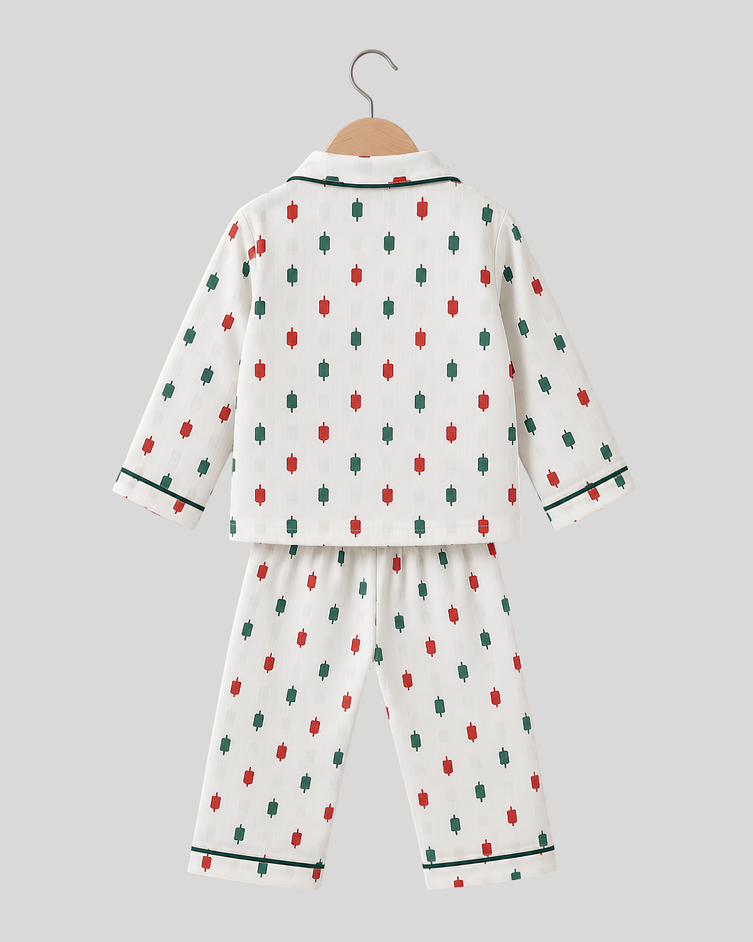 Todlerry Kids Cotton Night Suit – Ice cream Print