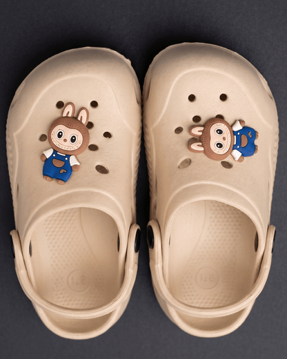 Kids Lightweight Cartoon Crocs – Teddy Bear & Spider-Man