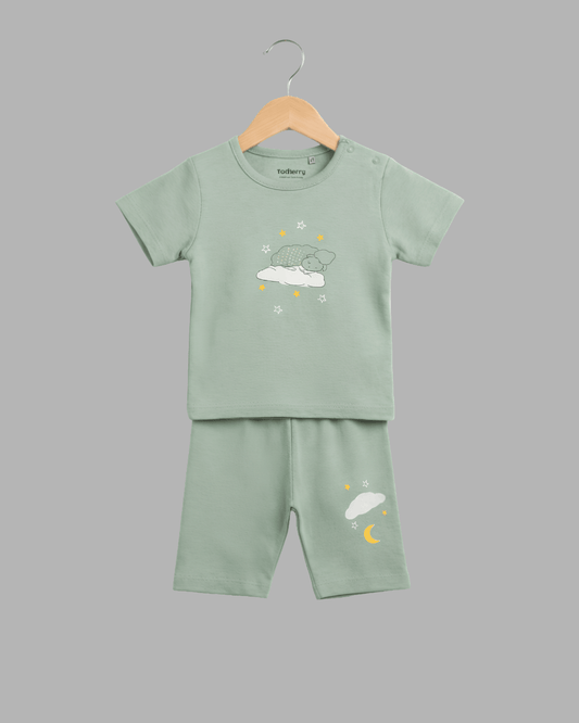 Unisex green Cord set