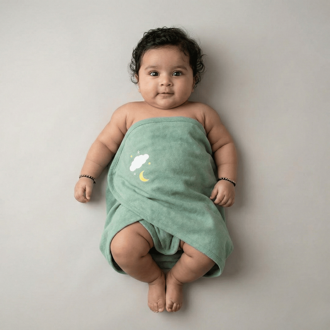 Unisex green Towel 30" x 30"