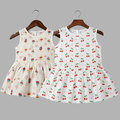 Everyday Cotton Frocks for Little Girls (Set of 2)