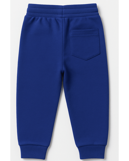 Unisex Blue Full Sleeve Sweat Tee with matching Sweat pants for Kids 100% Cotton