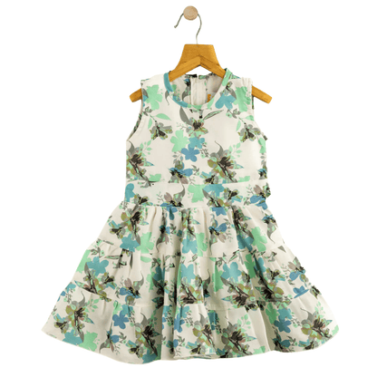 Todlerry Girls Frock | Pack of 3 |Soft & Breathable | 100% Cotton