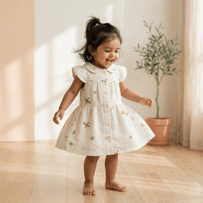 Cotton Collar Neck Frock Collection