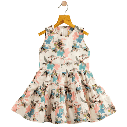 Todlerry Girls Frock | Pack of 3 |Soft & Breathable | 100% Cotton