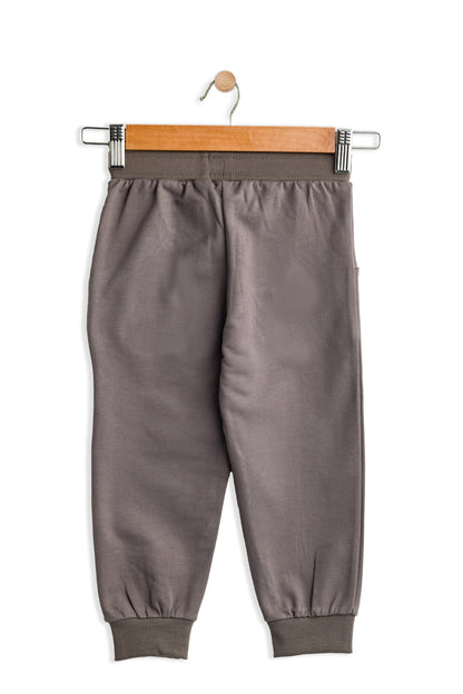 Baby Joggers Dark Grey Soft & Breathable 100% Cotton