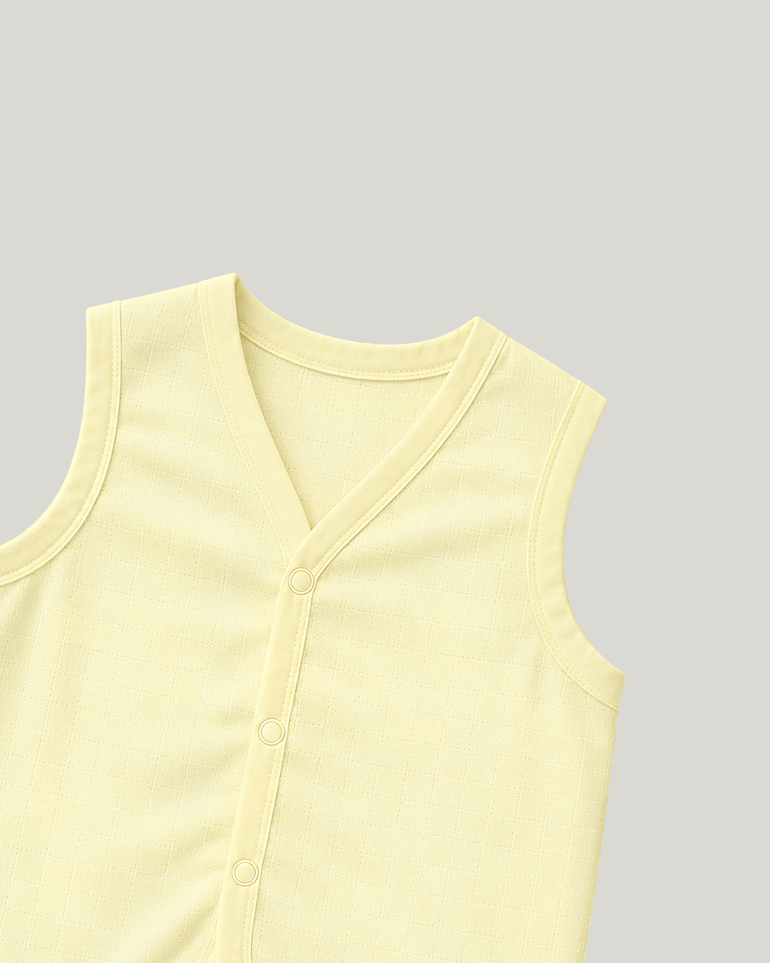 Soft Cotton Baby Light Yellow Colour Jhabla & Shorts Set