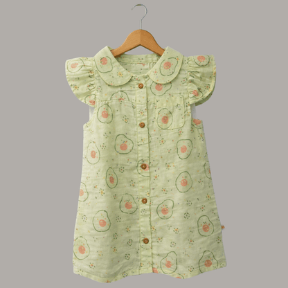 Cotton Avo Joy Collar Neck Frock
