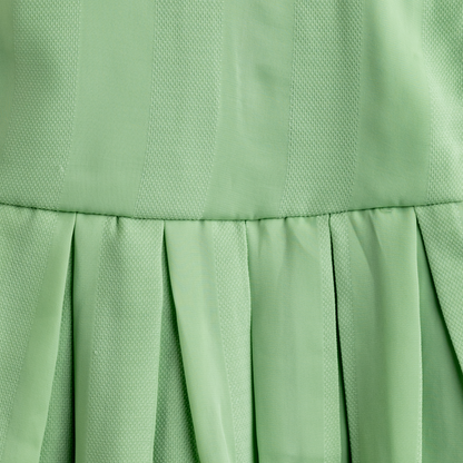 Todlerry Half-sleeve Girls Frock | Solid Pink, Peach, Green|  100% Cotton