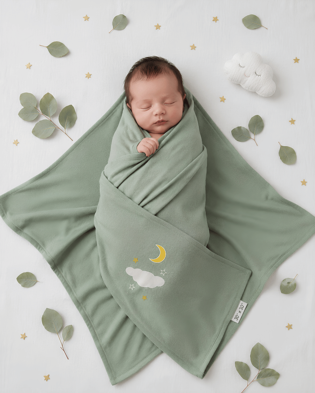 Unisex green Towel 30" x 30"