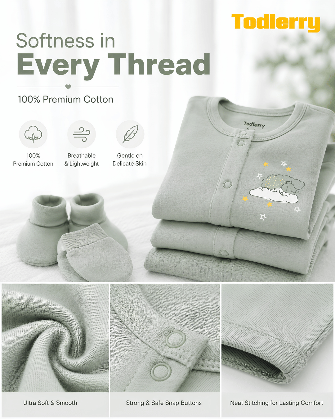 Sweet Dream New Born Essentials Set