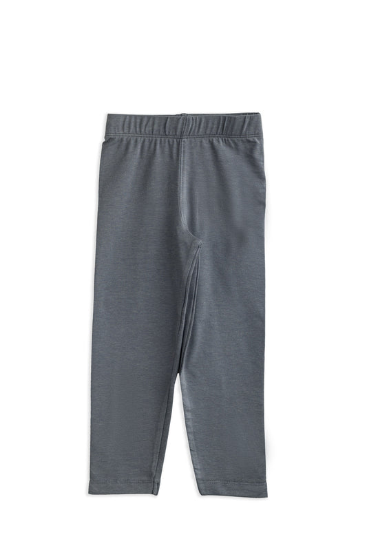 Girls Leggings | Grey | 100% Cotton