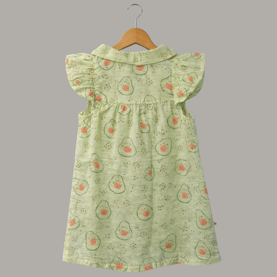 Cotton Avo Joy Collar Neck Frock