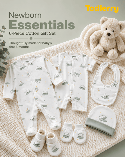 Sleepy Sheep New Born Essentials Set