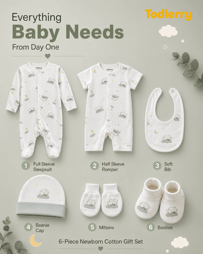 Sleepy Sheep New Born Essentials Set