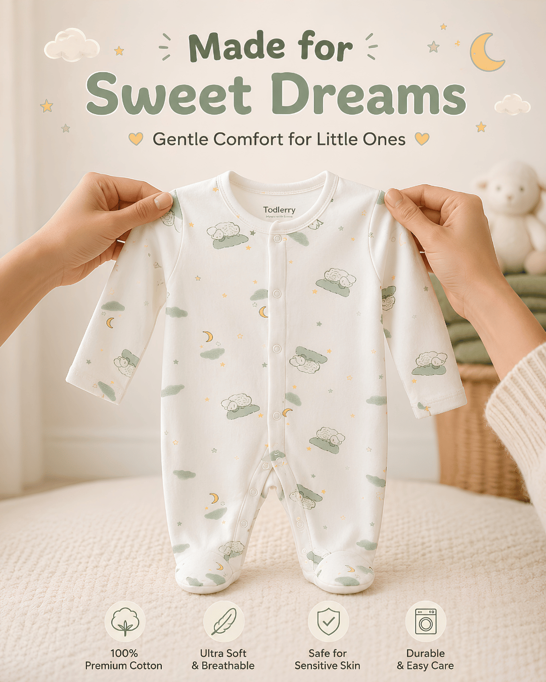 Sleepy Sheep New Born Essentials Set
