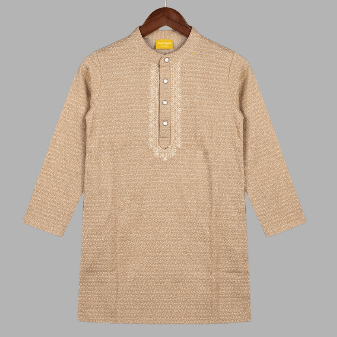 Festive Denim Boys Kurta