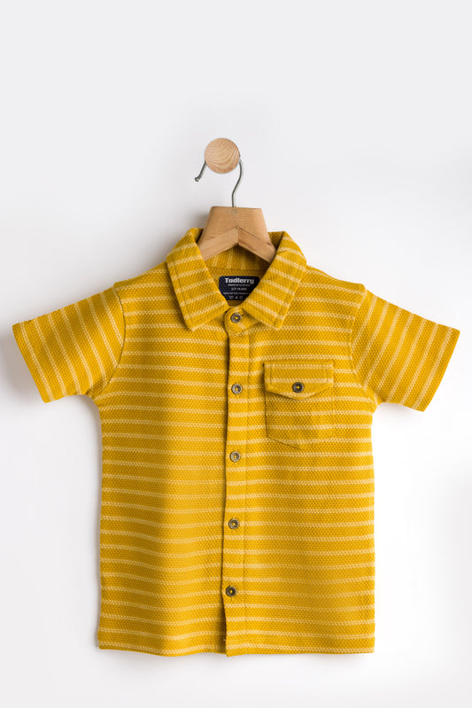 Kids Shirt | Yellow | 100% Cotton