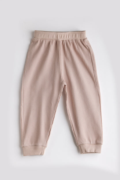 Baby Joggers Cream Soft & Breathable 100% Cotton