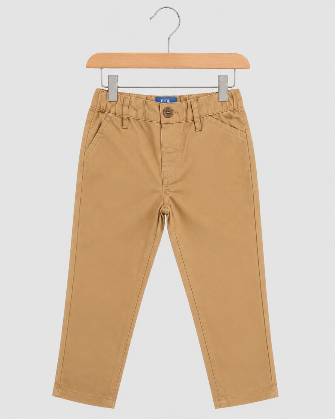 Boys Pure Cotton Chinos (Navy & Khaki) | Stretch Pants